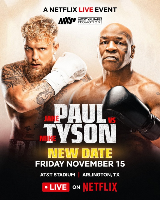 Jake Paul Vs. Mike Tyson (2024)